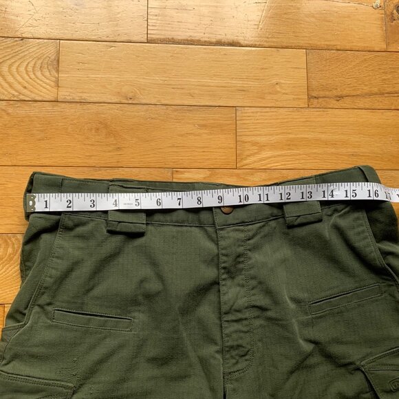 5.11 Tactical Men’s Cargo Pants 34x30 Ripstop Ranger Green – Reinforced Knees - Picture 9 of 11